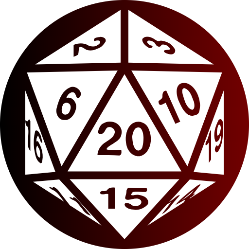 Red D20
